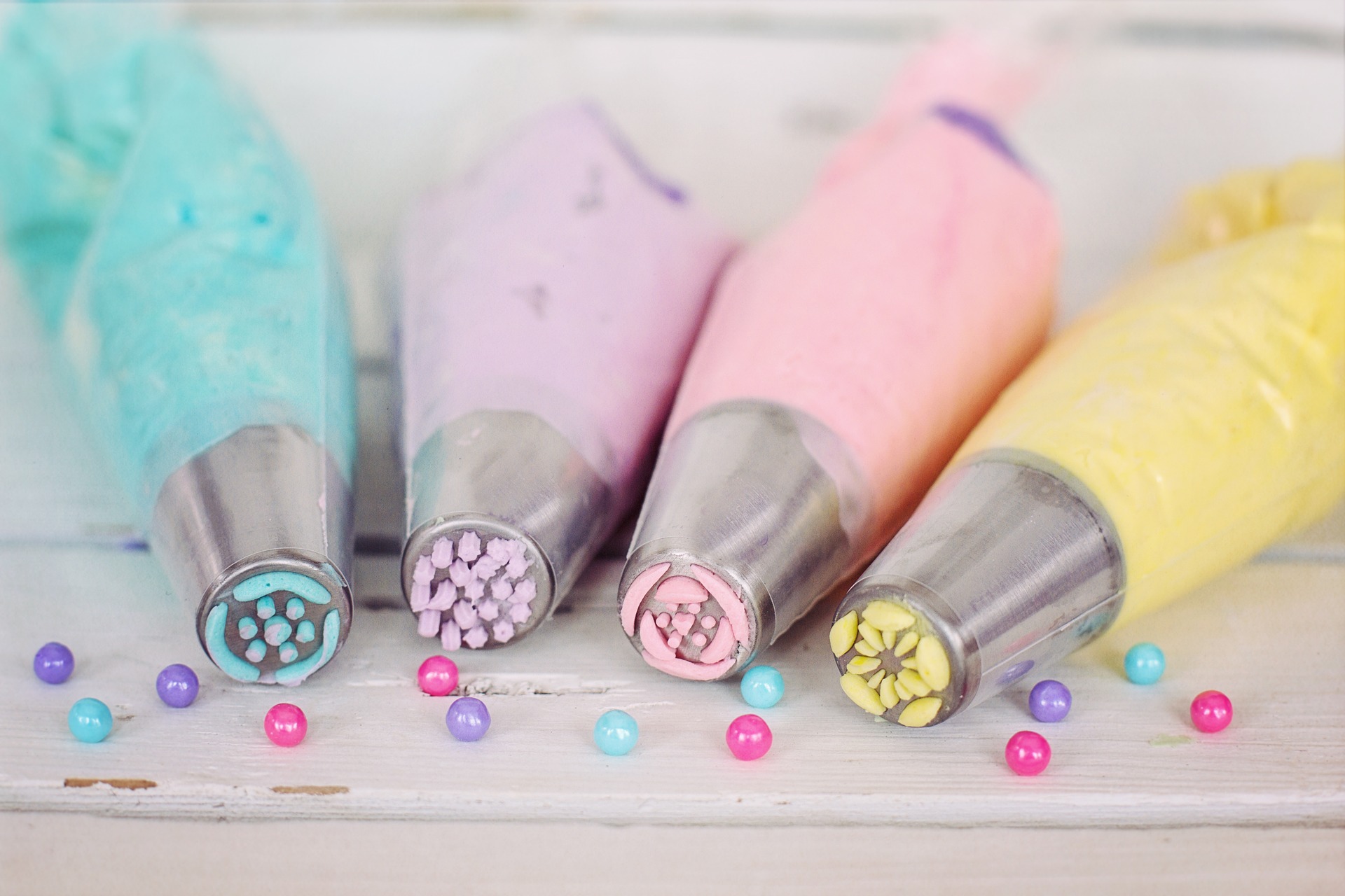 Poche à douille réutilisable et 4 embouts plastique Zenker Smart Pastry
